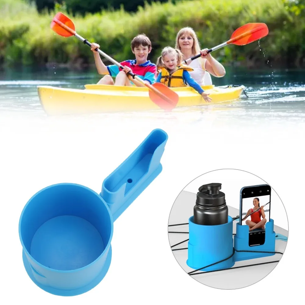 

Легко устанавливаемый синий держатель для телефона: устойчивый, прочный, водонепроницаемый универсальный аксессуар для каяка и досок для серфинга