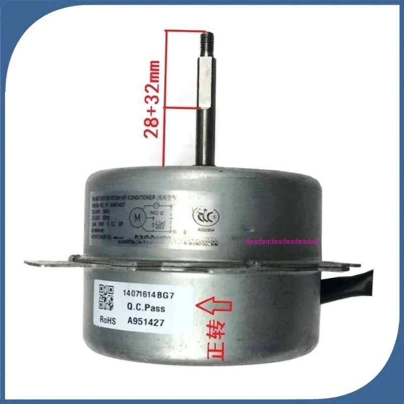 

Новый хороший рабочий двигатель вентилятора для кондиционера YDK30-6E-11 YDK35-6M-27 хорошо работает