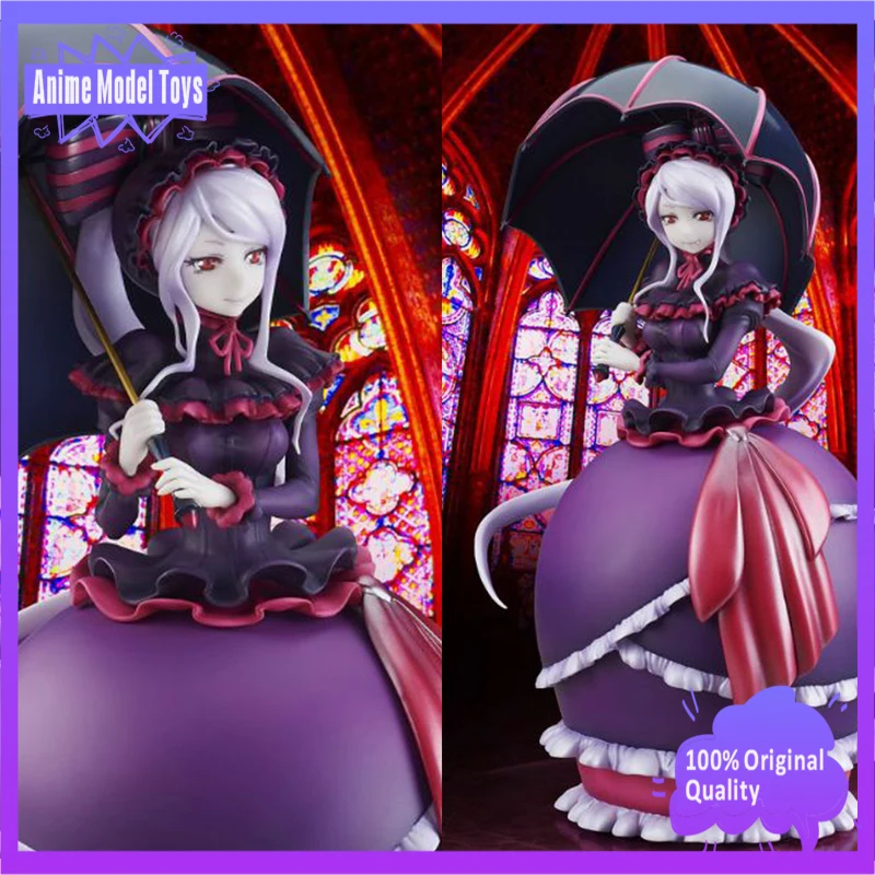 100% Genuine Original Shalltear Bloodfallen  H21cm 1/7  Figure Anime Model Toys Collection