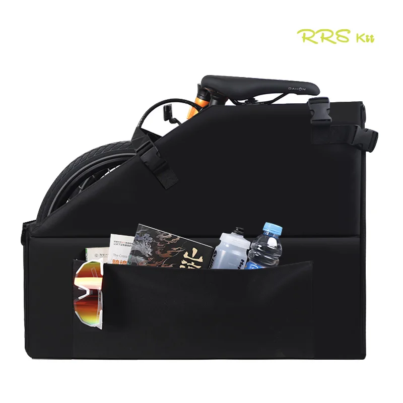 RRSKIT Foldable Bike Storage Bag For Brompton 14-16 Inch For Dahon ruhm 18-22 Inch Bicycle Dustproof Waterproof Loading Bag