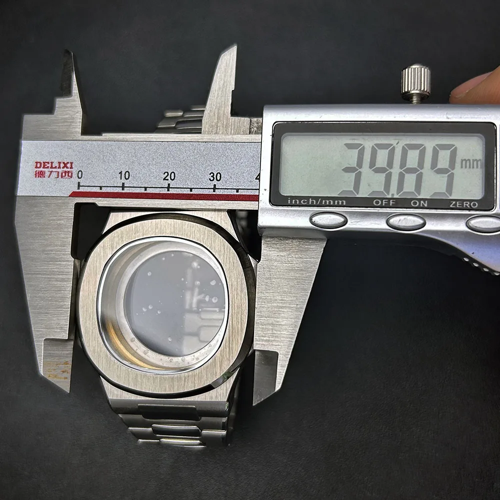 NH35 حافظة ساعة رجالي حافظة عالية الجودة الياقوت الزجاج ساعة رجالي مناسبة ل NH35 ساعة يد تعمل بالحركة اكسسوارات أدوات إصلاح ﻿