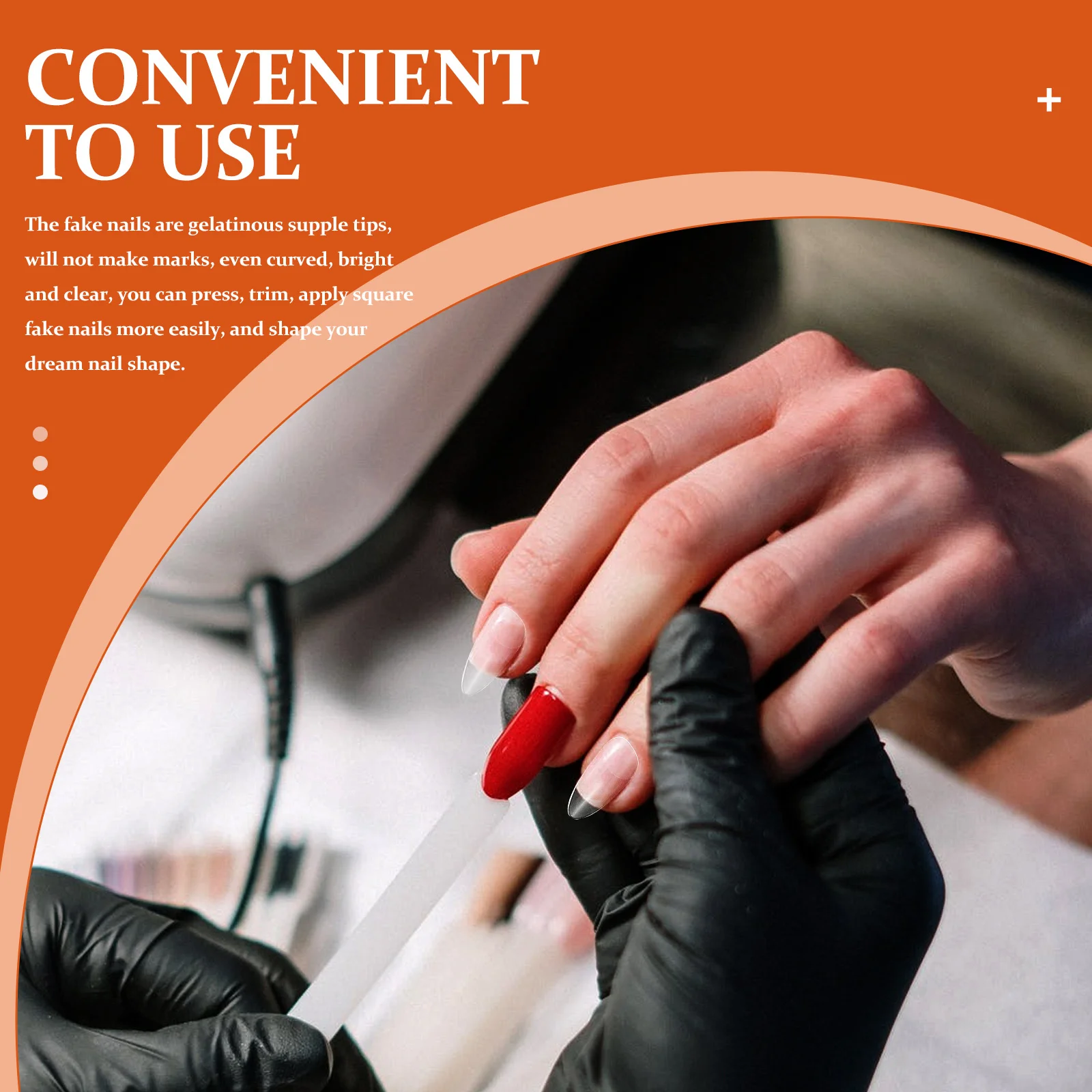 240 stuks geen schade nageltips herbruikbare transparante nepnagels diy druk op volledige dekking manicure accessoires decoratieve nagelkunst