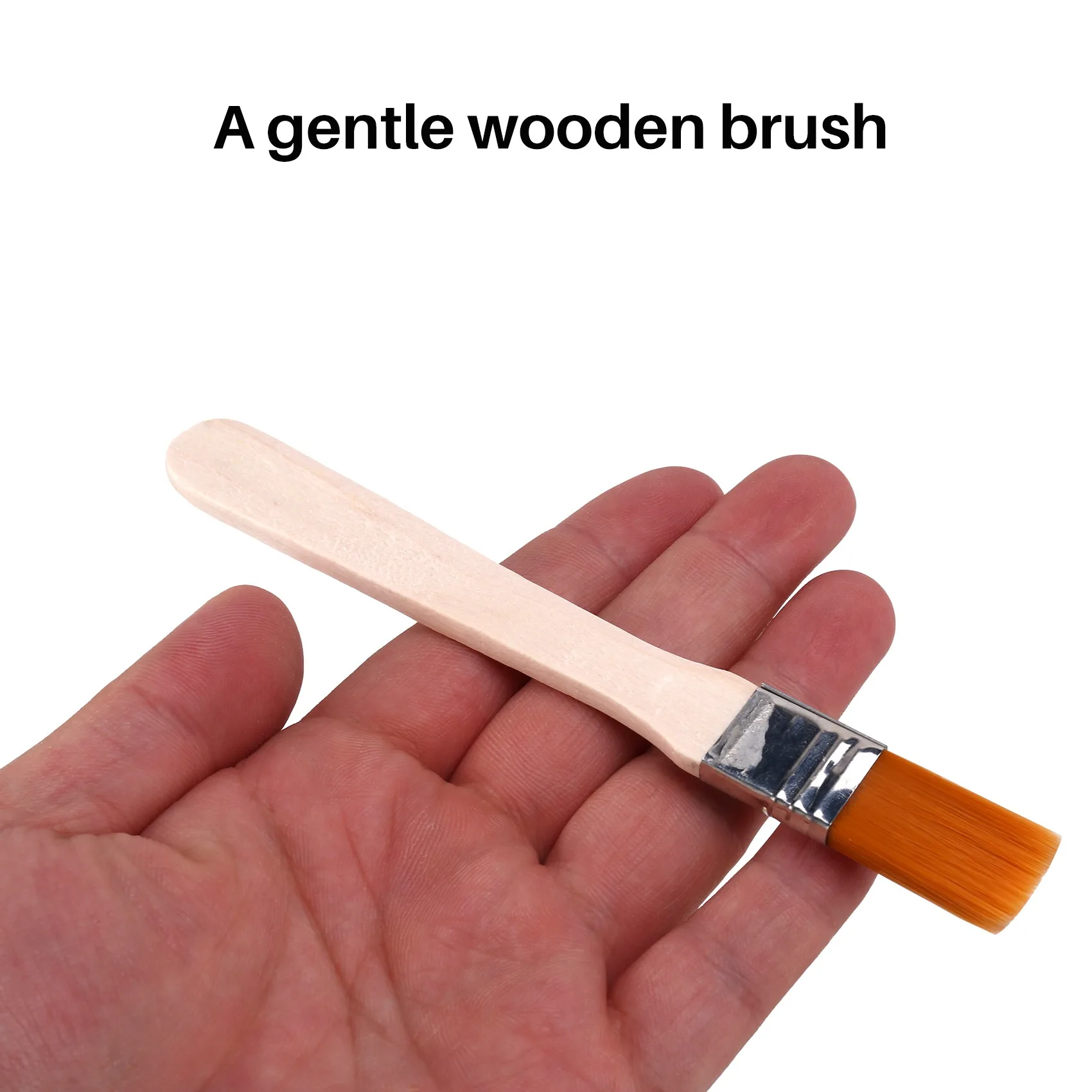 30-Piece Paint Brush Set with Wooden Handle, Brush for Cleaning and Dust Removal, Gloss Paint Brush, Oil Brush DY