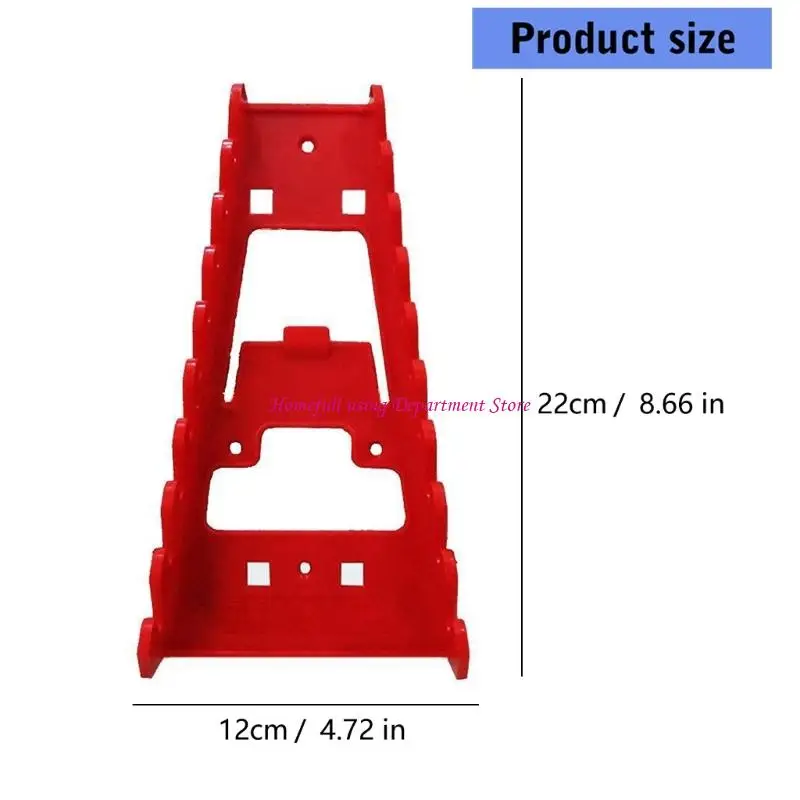 

MultiSlot Tool Organizers Tray Plastic Wrench Rack For Professional Mechanics