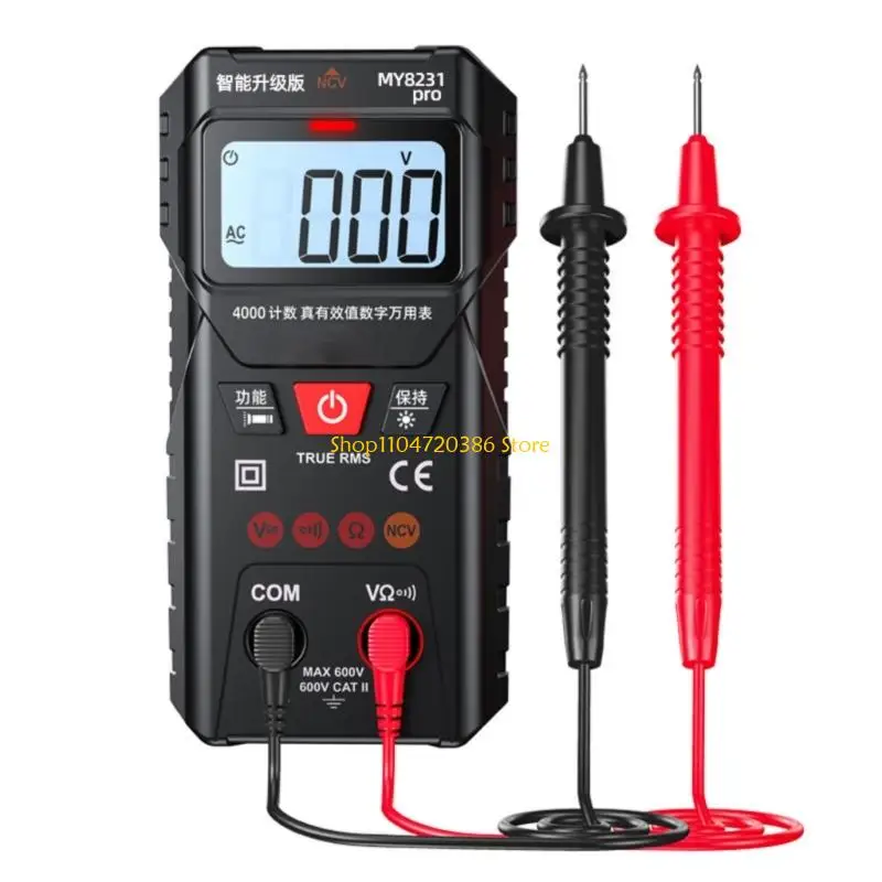 Multi Tester Measuring Resistance NCV Digital Multimeter with Backlit