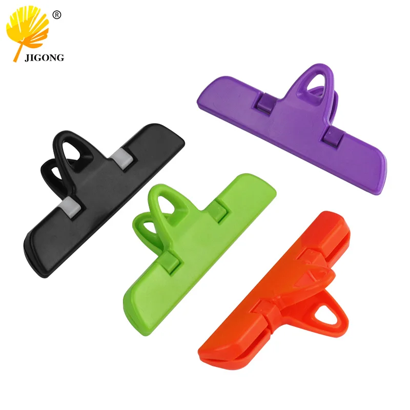 1PC  Kitchen Food Snack Storage Bag Clips  Portable Seal Bag Clips Clipper Clamp Plastic Tool  Moisture and Insect Prevention