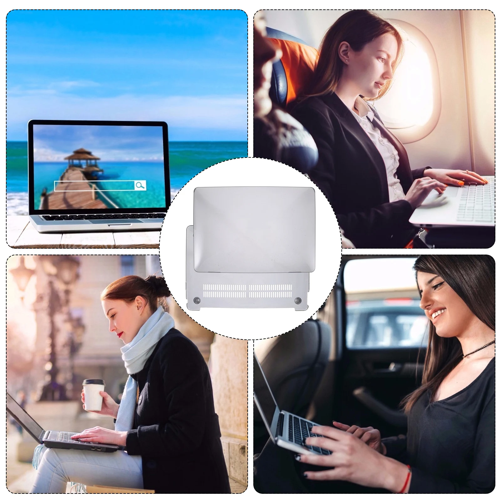 

Anti-wear Protective Case Laptop Cover Accessories Hard Tpu Protector for Notebook Skin Travel Storage