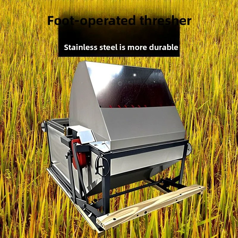 CX Foot-Operated Threshing Machine Lightweight and Labor-Saving Agricultural Foot-Operated Threshing Machine