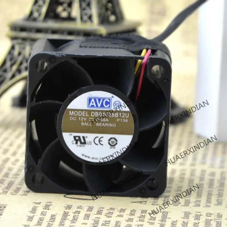 New  4028  12v 0.66A 40*40*28MM 4CM/ Cooling Fan Assembly Kit