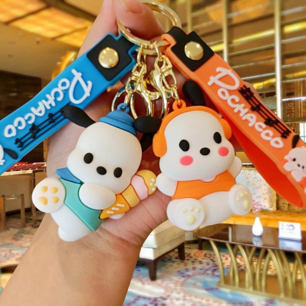 Cartoon Exquisite Pacha Dog Daily Wear Network Red Cute Keychain Small Gift Pendant Wholesale Keychain Pendant