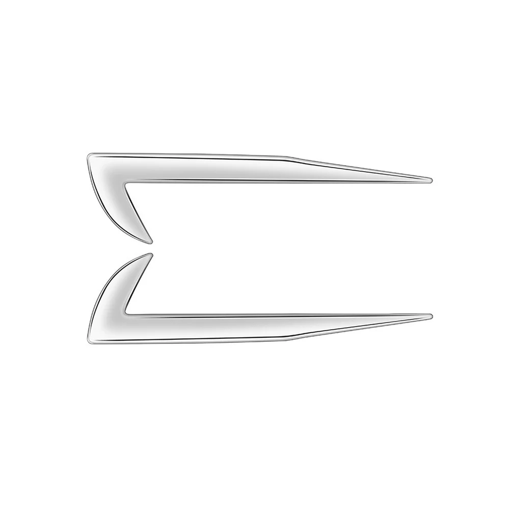 Side Mirror Cover Rearview Mirror Trim Quick Secure Attachment ABS Plastic Material Sleek Stylish Finish Installation