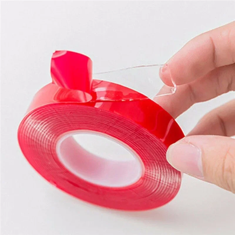 3meter Double Sided Tape Acrylic Transparent No Traces Adhesive Sticker DIY Paste Office Household Products 5/10/15/20/25/30MM