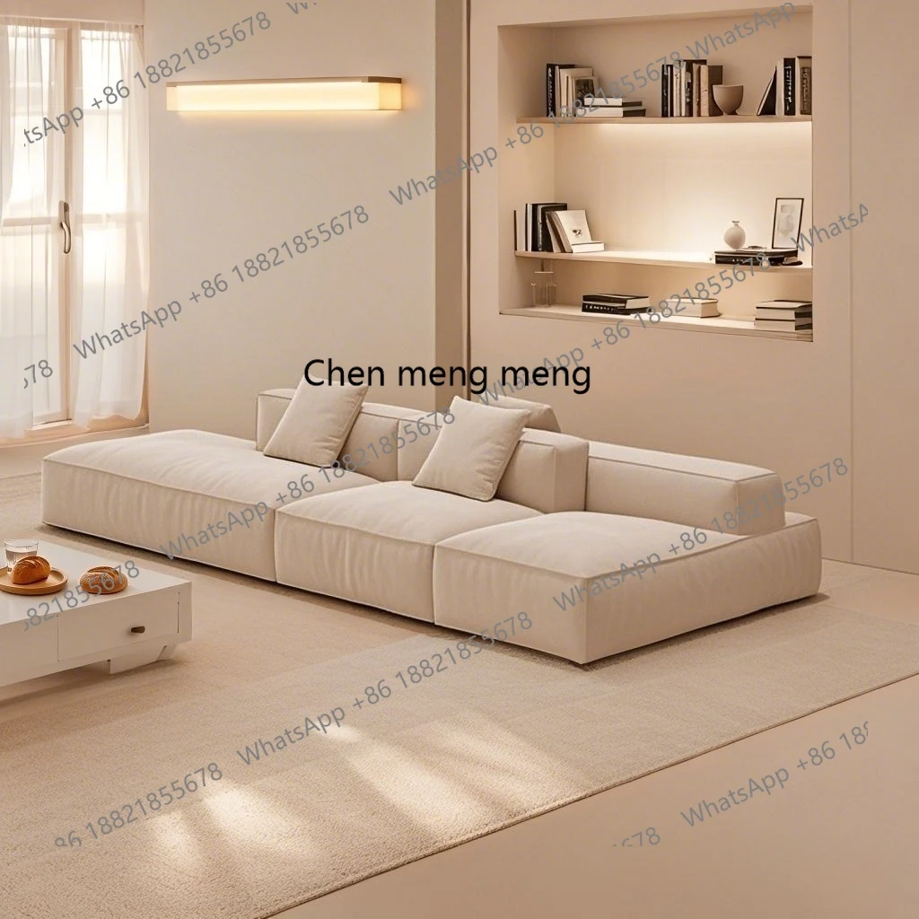 Doppelseitiger modularer Inselsofagarnstoff, minimalistischer großer horizontaler Flur, Rücken-zu-Rücken-Wohnzimmer, antike Villa