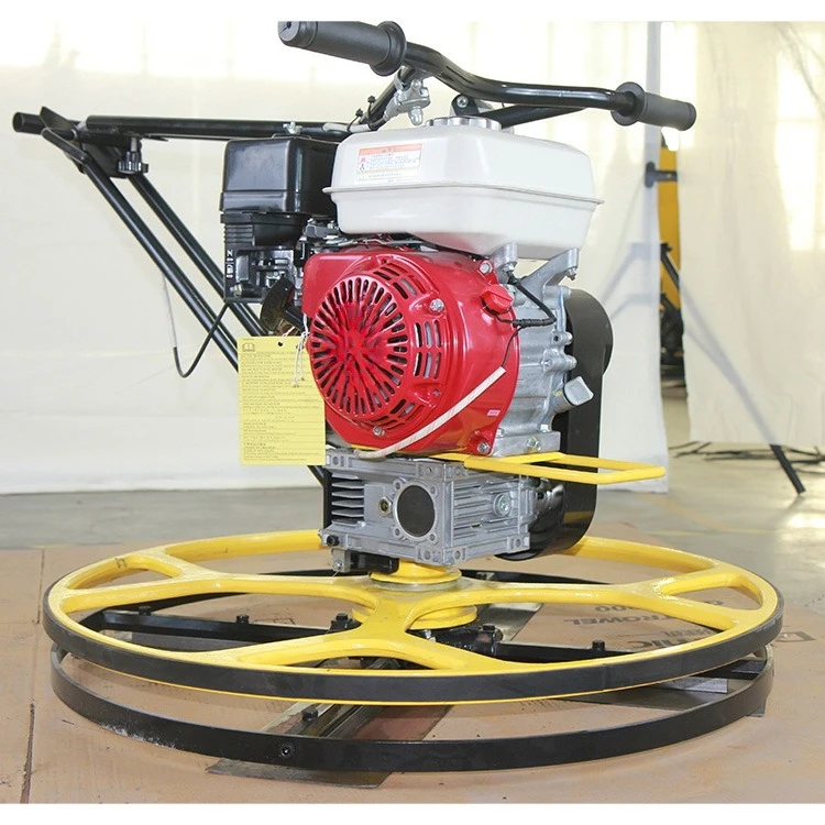Factory engine power hand wiper push machine road construction tools for sale