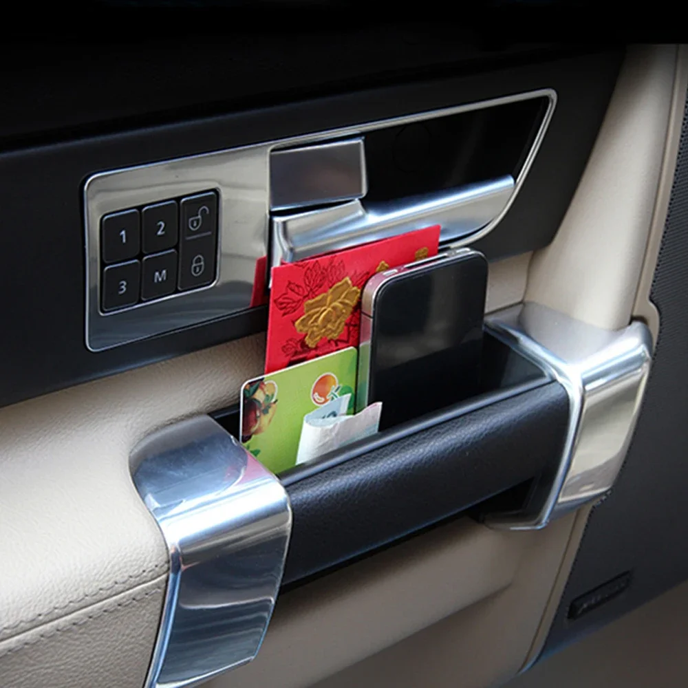 Car Door Handle Storage Box Organizer for Land Rover Range Rover Evoque L538 Discovery 4 L319 Phone Holder Interior Accessories - view 6