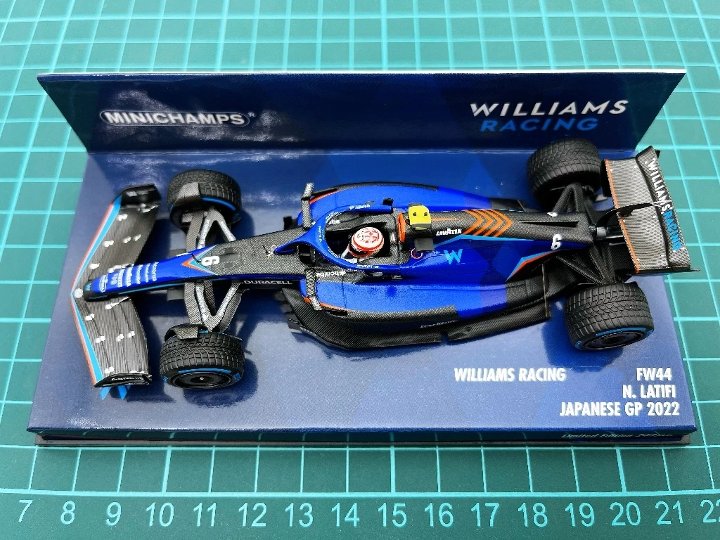 

Minichamps 1:43 F1 2022 FW44 Latifi Japan Simulation Limited Edition Resin Metal Static Car Model Toy Gift
