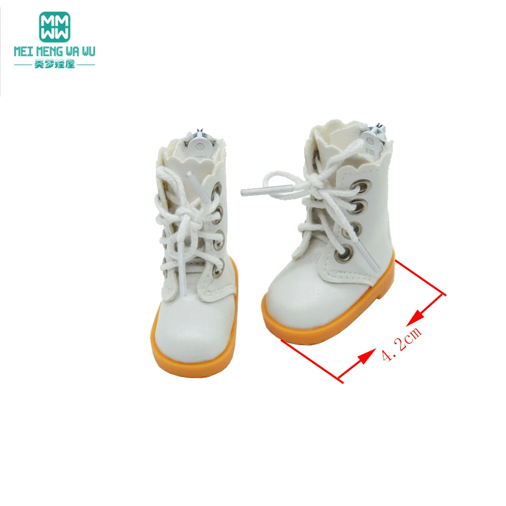 Mini doll Shoes 1/6 BJD YOSD EXO doll FASHION SNOW BOOTS MARTIN BOOTS LEATHER SHOES KIDS HOLIDAY GIFT ACCESSORIES