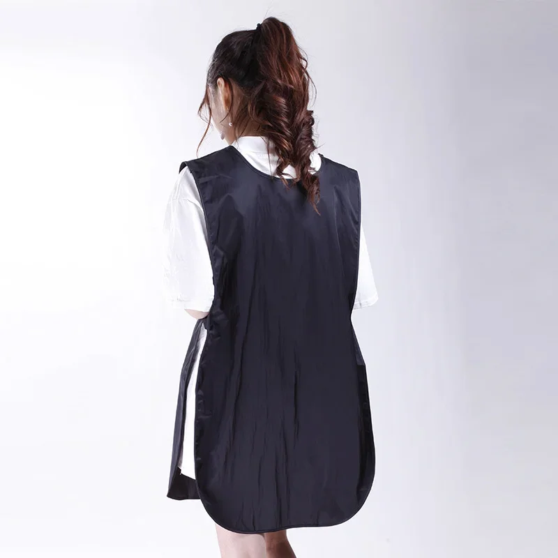 1Pc Waterproof Salon Hairdressing Apron Front-Back Hair Cutting Cape for Barber Hairstylist Styling Cloth