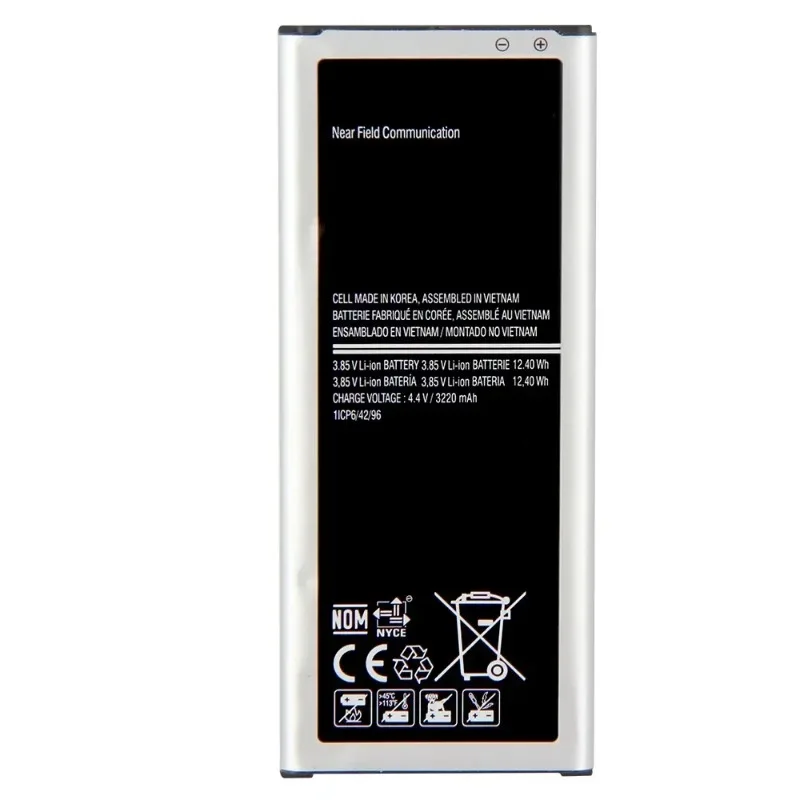 EB-BN910BBE / BBC,Brand New Replacement Phone Lithium Battery,For Samsung Galaxy Note4 N910a N910u N910F H N910V NOTE4,3220mAh