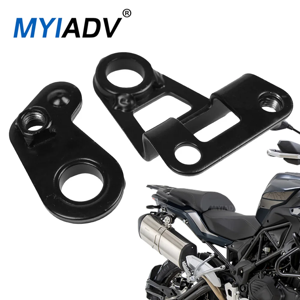 

For Benelli TRK502 TRK502X TRK 502 502X Motorcycle Tail Muffler Cover Rear Exhaust Pipe Bracket Holder BJ500GS-A Accessories