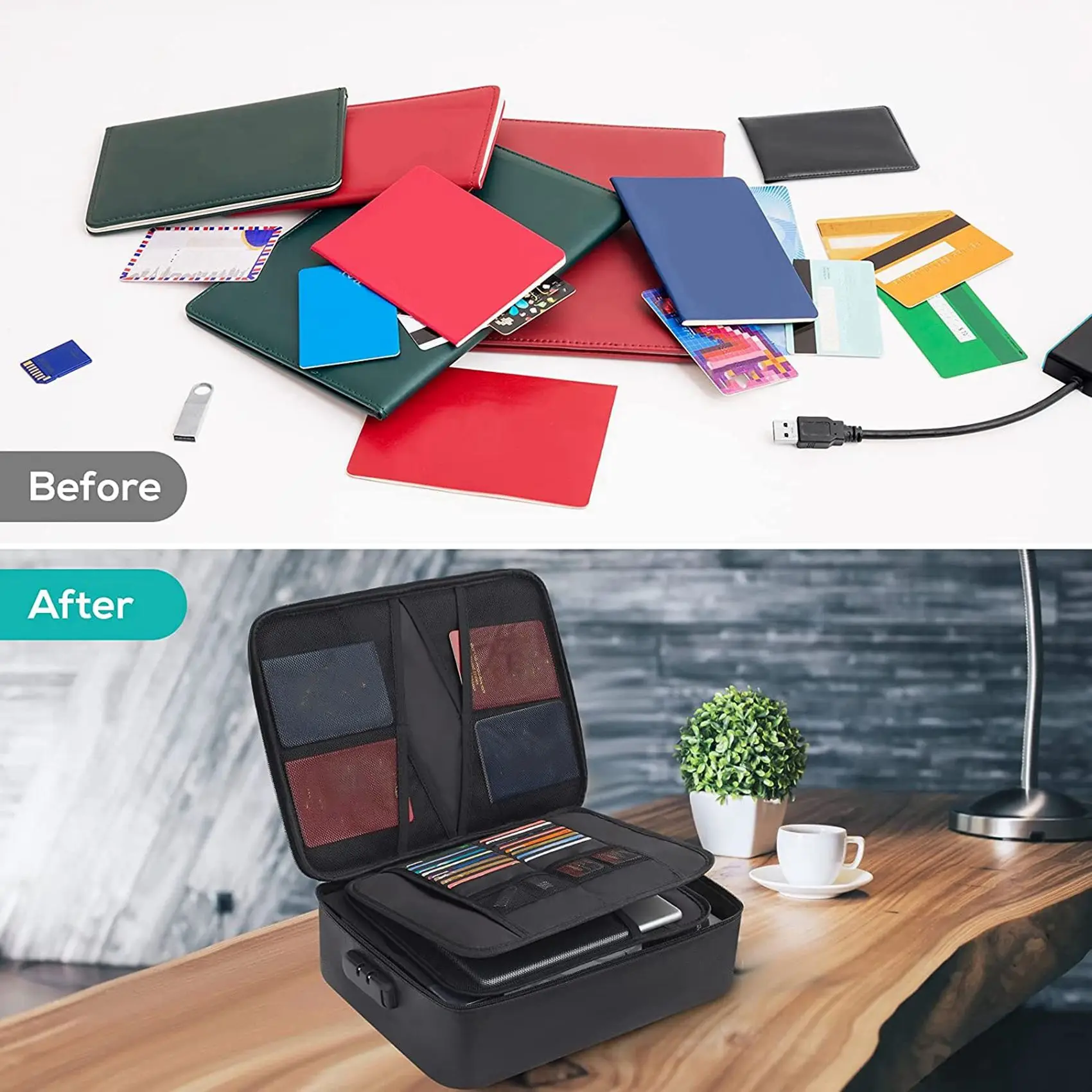 

fireproof boxFireproof Document Bag with Lock Home Office Travel Fireproof and Waterproof Safety Box