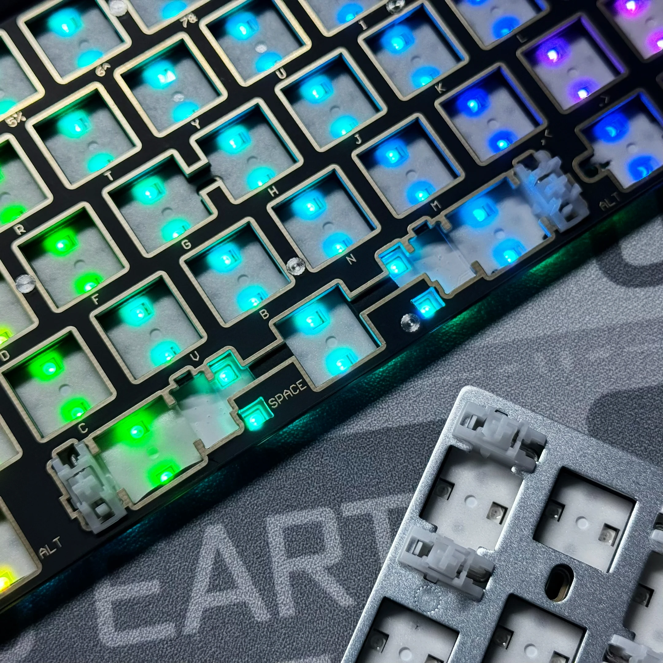 Everglide SU66 MAX Gaming Keyboard PCB Kit Magnetic Switch