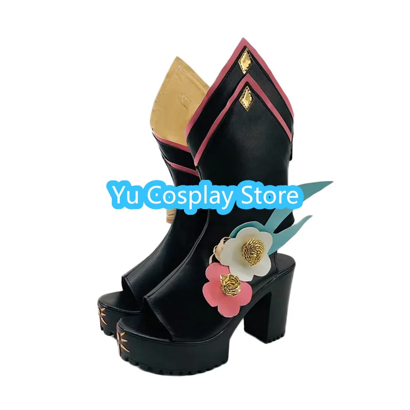 متجر يو التأثيري أنيمي ناكورورو أحذية كوسبلاي لحفلات الهالوين أحذية مخصصة للأولاد والبنات