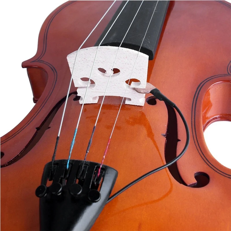 Violin Pickup Electronic Organ Pickup Instant Authentic Acoustic Sound Musical Instrument Pickup Portable Viola Pickup