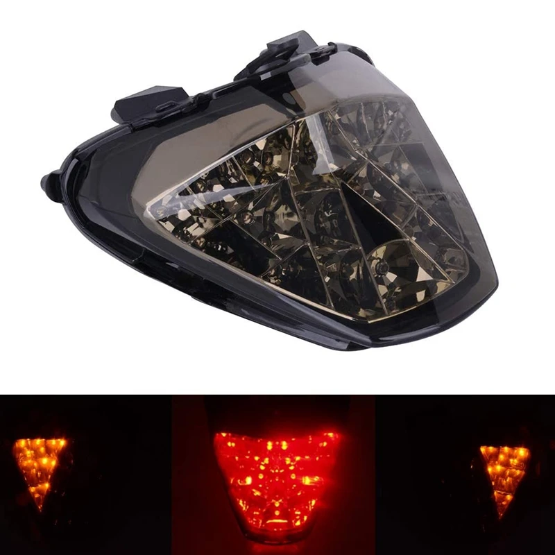 NEW-Motorcycle LED Integrated Taillight Rear Tail Brake Turn Signals Lights For HONDA CBR300R CB300F CBR250R