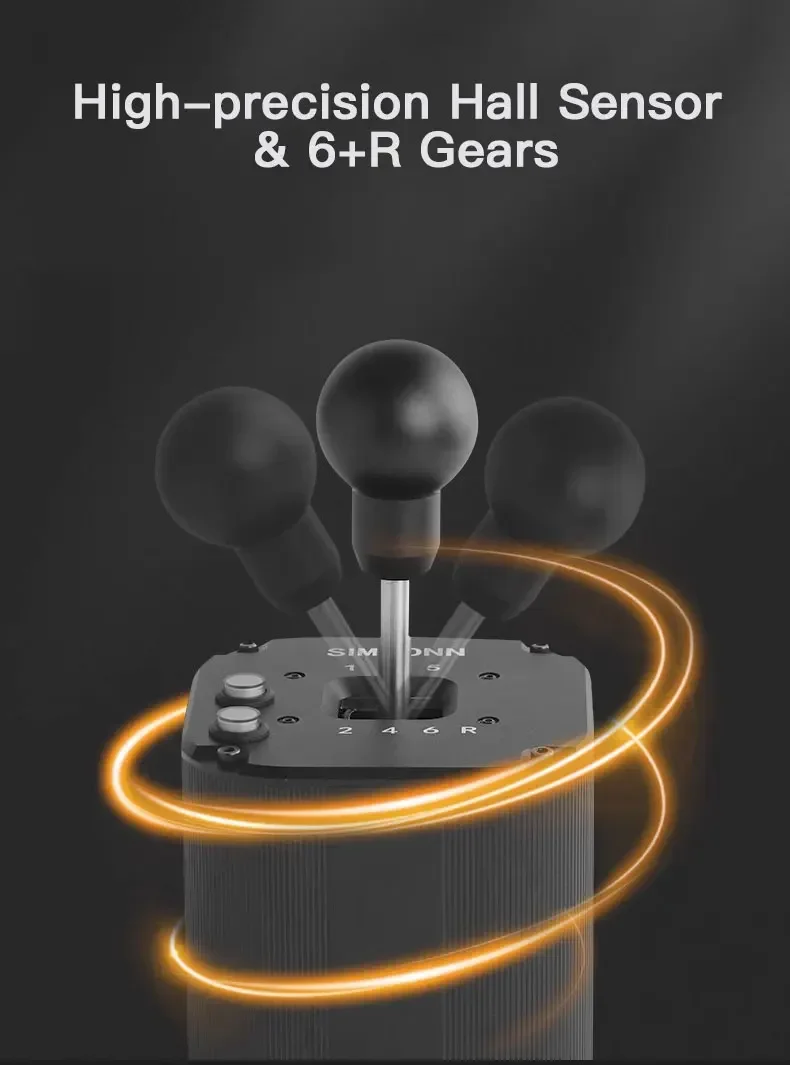 Ручной переключатель SIMSONN 6 + R H для G27 G29 Thrustmaster T300RS, симулятор еврогрузовика 2