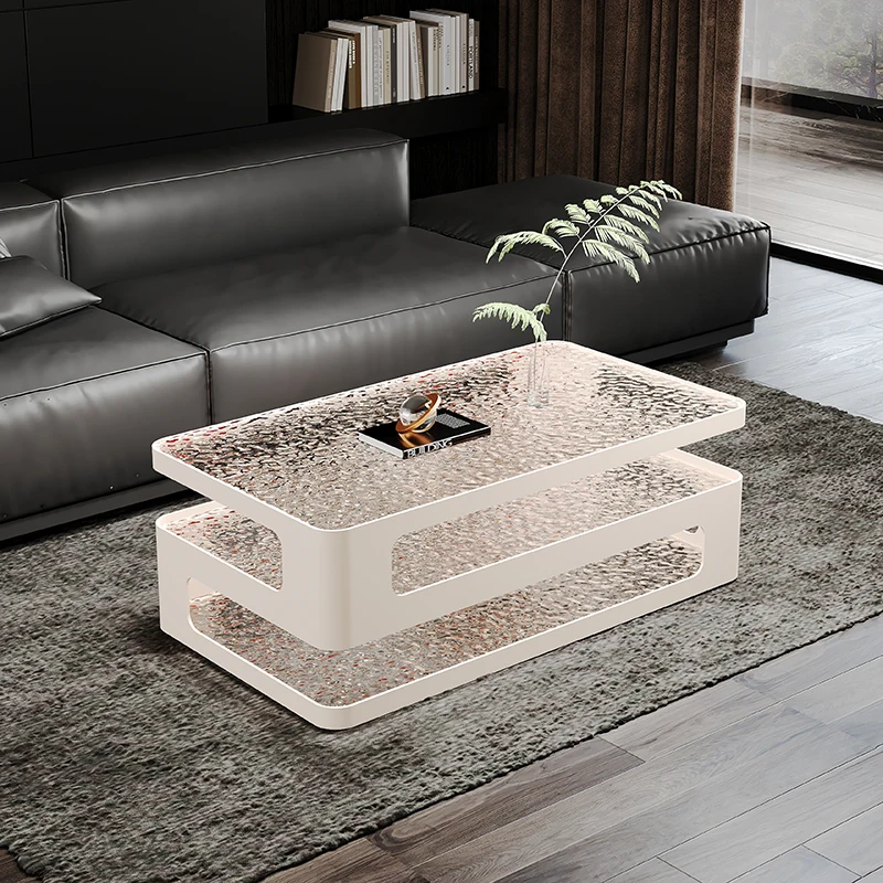 

Modern Italian Coffee Table Premium Classic Elegant Aesthetic Coffee Table Textured Unique Meubles De Maison Furniture Home
