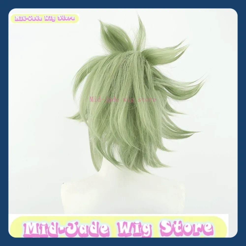 Mid-jade Wig Store Genshin Impact Kuki Shinobu Cosplay Wig Anime Game Cosplay Synthetic Hair Halloween Party view 6