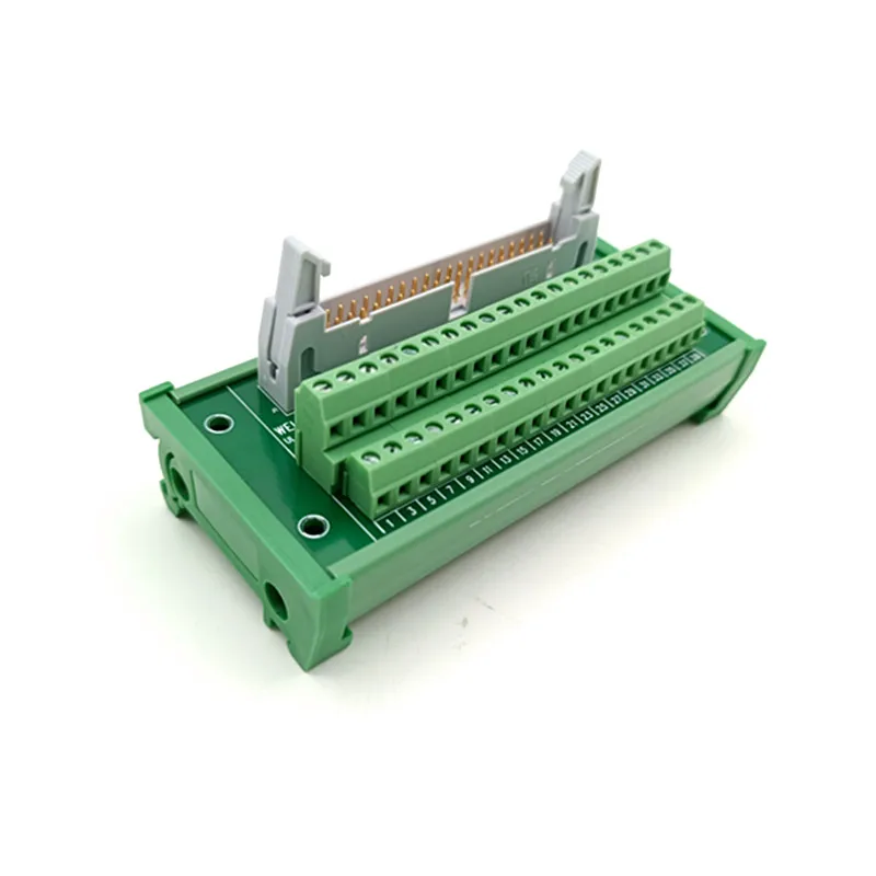 

Монтаж на DIN-рейку IDC26 2x13Pins 0,1 ", плата с наружной резьбой, Клеммная колодка, соединитель.