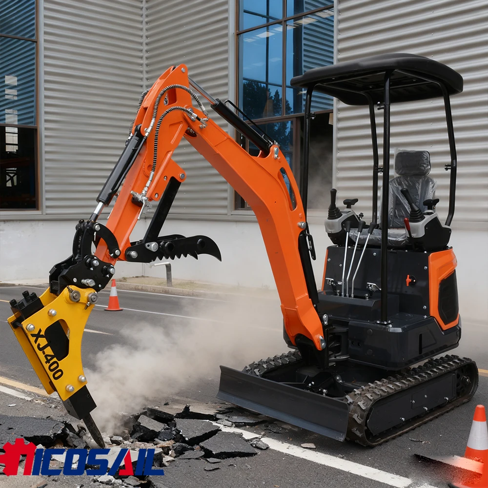 حفارة صغيرة 1.8 طن مصنوعة في الصين مناسبة للعمليات المزرعة والمنزلية، محرك كوبوتا #1