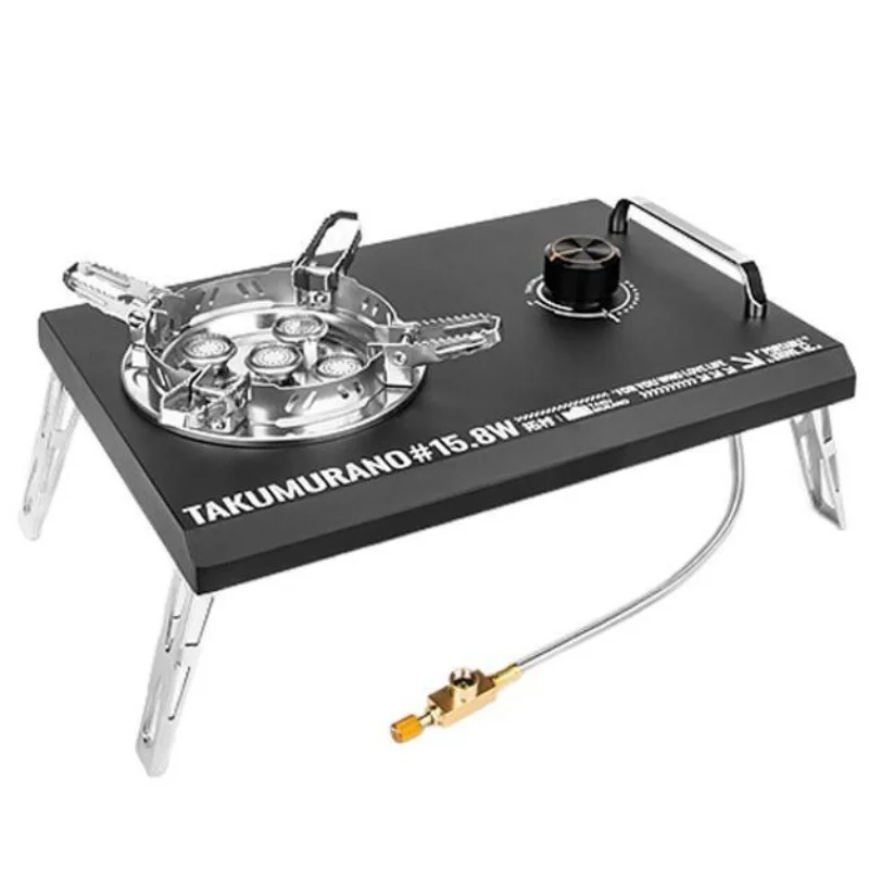 

Portable High-Power Camping Gas Stove Outdoor Table Integrated Design Windproof Quality New Model Cooking Equipment Adjustment