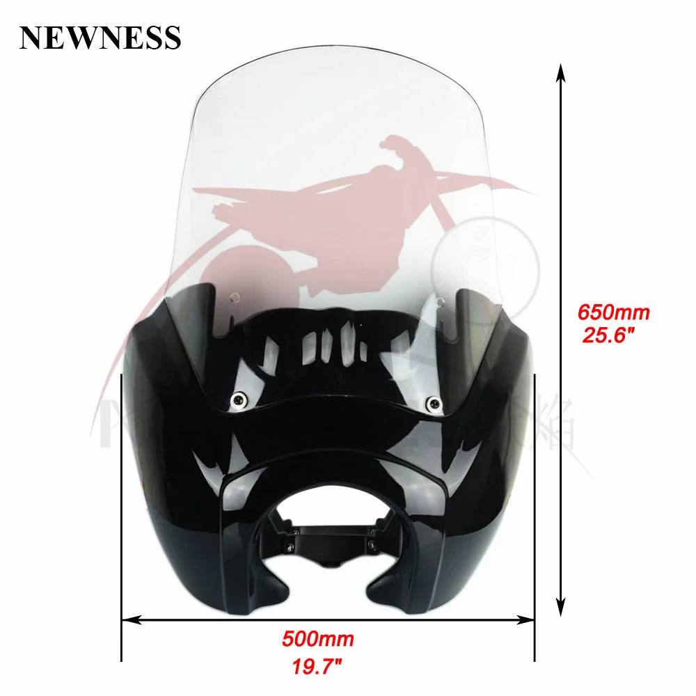 الجبهة الداكنة الدخان كلير CBC كالي TSport هدية لنمط نادي الدراجة النارية ل هارلي دينا ستريت بوب T-Sport FXR