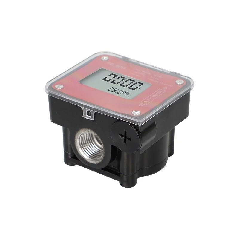 

High-precision 4-slot elliptical gear flow meter, firewood with cover meter, electronic small flow strap