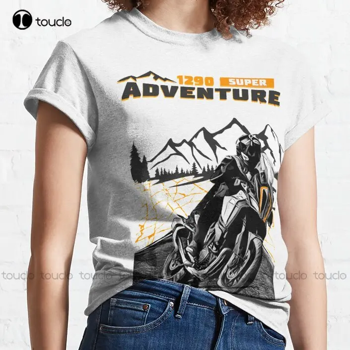 1290 Super Adventure S Motorcycles Big Trail Moto Motorbike T-Shirt Funny T Shirts For Men Digital Printing Tee Shirts Xs-5Xl