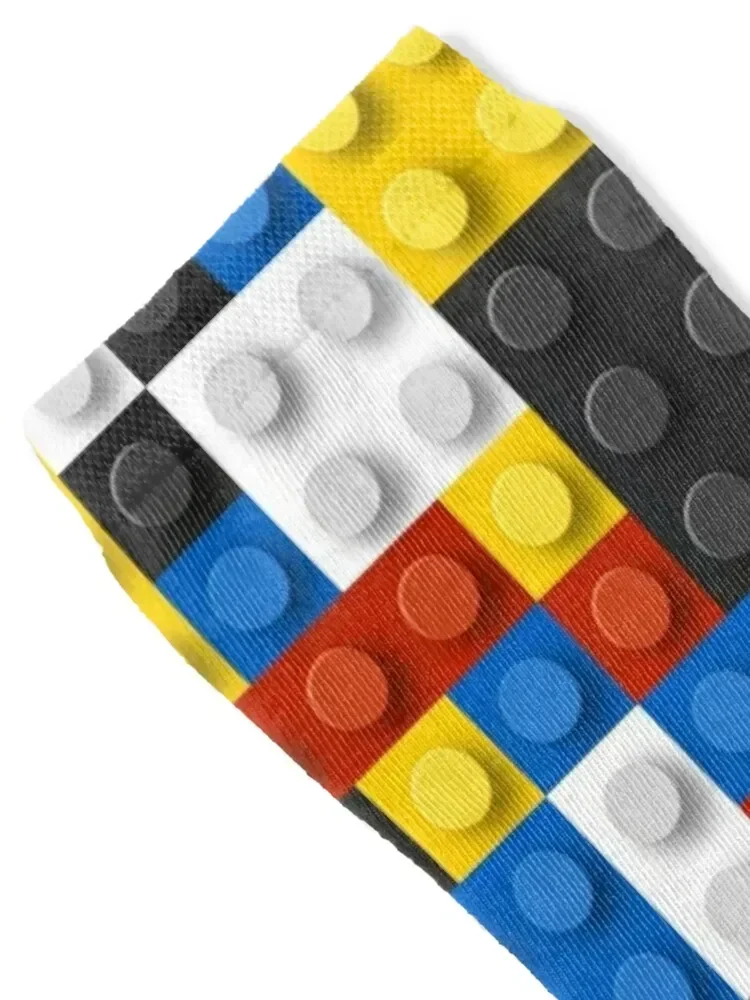 Mondrian blocks De Stijl Modern Art Socks warm winter Children's Luxury Woman Socks Men's