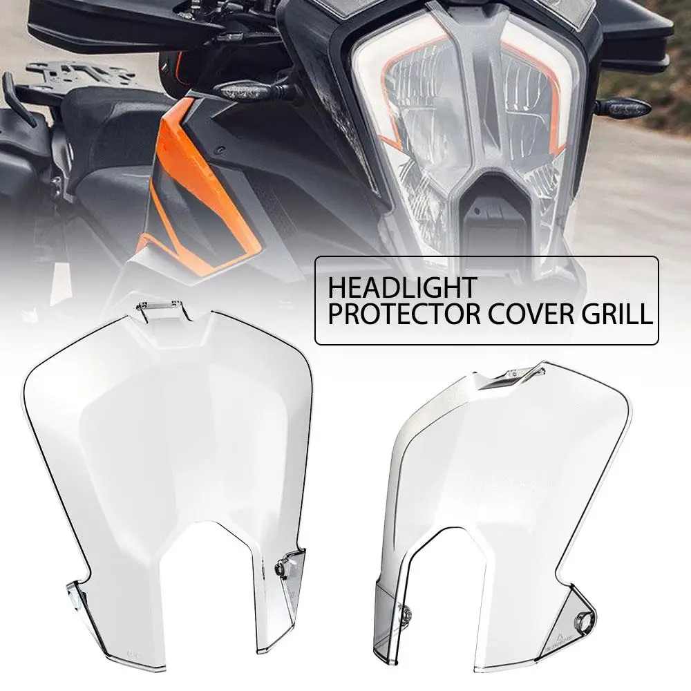 

Headlight Guard Motorcycles Accessories Head light Protector Clear FOR 1290 super ADV R S 1290Super Adventure S/R 2021 2022 2023