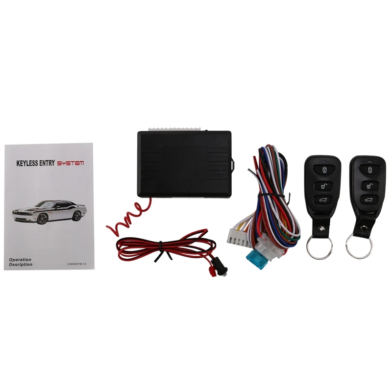 

Universal Car Alarm Systems Auto Remote Central Kit Door Lock Keyless Entry System Central Locking With Remote Control