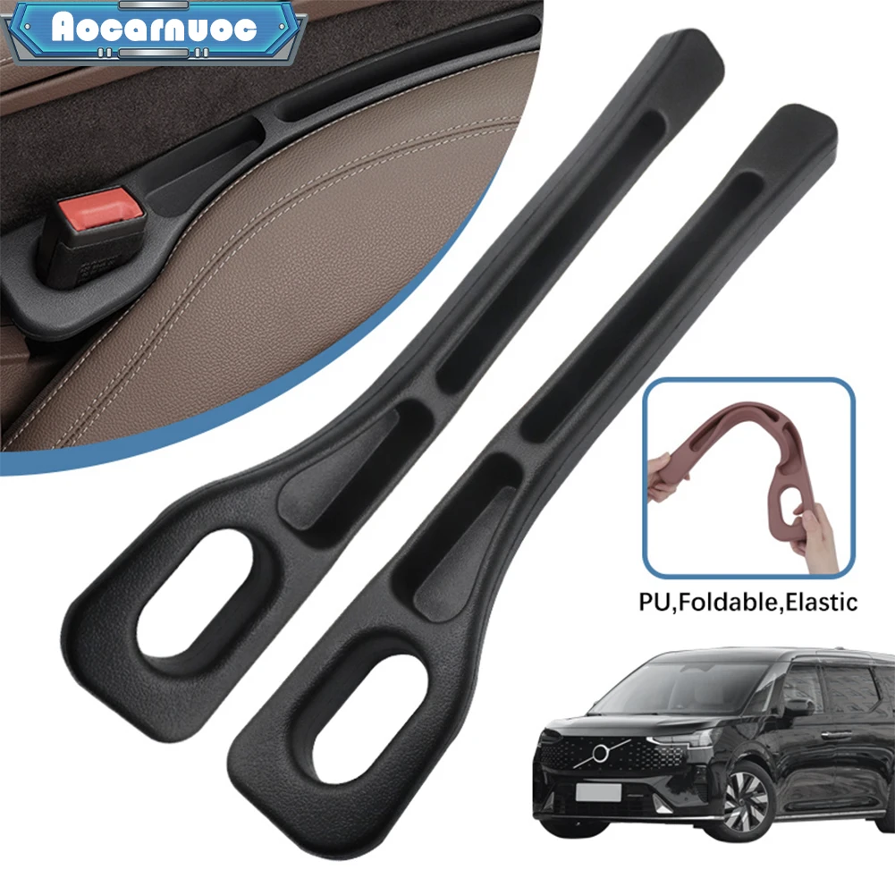 

2pcs/set Car Seat Gap Filler Leak-proof Filling Plug Accessories For Volvo EX30 EM90 2023 2024 2025 Interior Decorative Strips