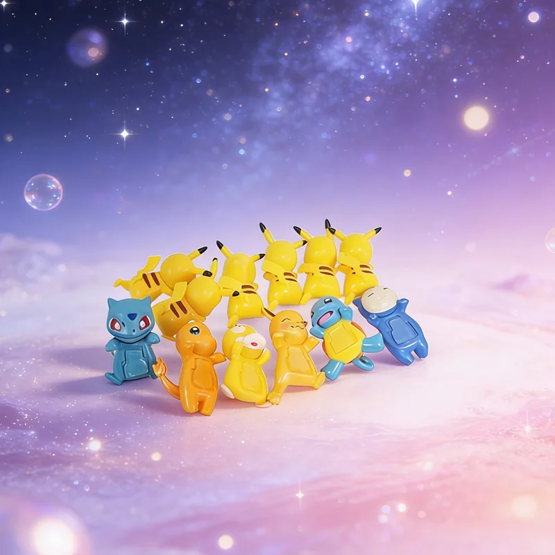 

Новая серия декоративных фигурок Покемон: модные коллекционные коробки-сюрпризы, фигурки Пикачу для автомобиля, игрушки-статуэтки