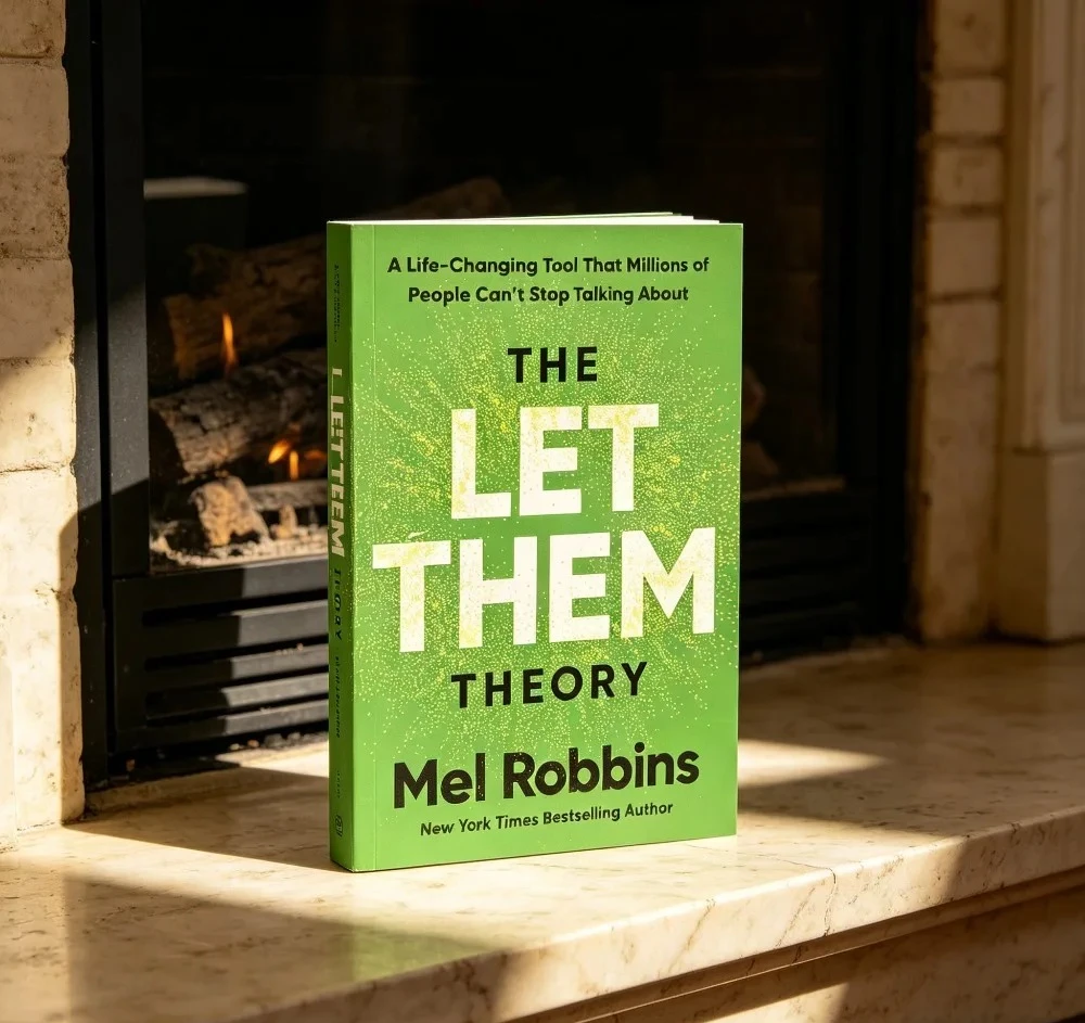 The Let Them Theory | Mel Robbins NYT Best‑Selling Book, English Paperback, Boundaries Mental Health Self‑Help, Free Shipping