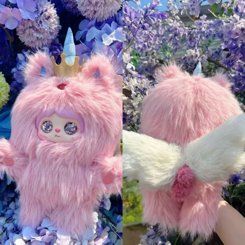 Caja ciega Original IP Mielno, nueva serie de animales, Kapibala Elk, 600% muñeca peluda grande, caja ciega de moda, regalo de Navidad