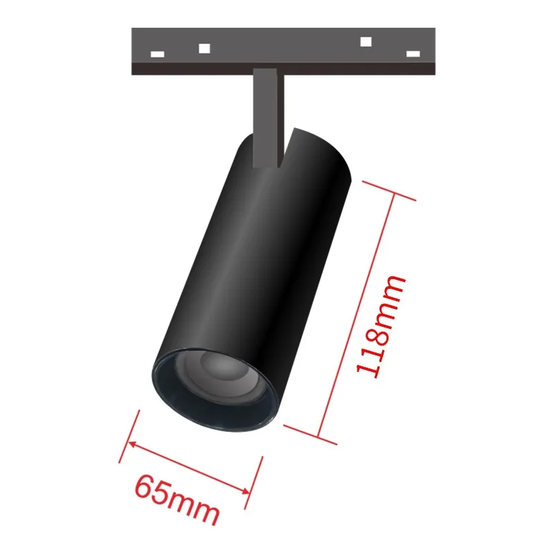 Wireless 30W Pendant Magnetic Track Bluetooth Speaker Supports Wireless BT Connection Multiple Speakers for House Room Office