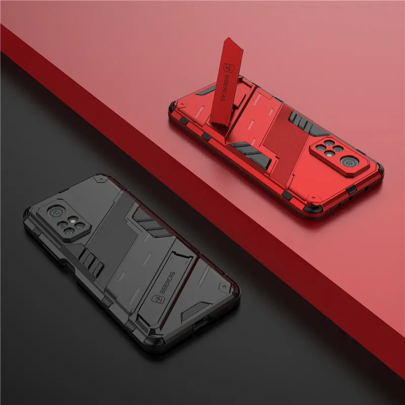 Mi10T Pro Case Armor Shockproof Phone Cases For Xiaomi Mi 10T 10 T Pro Mi 10TPro Xiaomi10T Silicone Hard Rugged Kickstand Cover