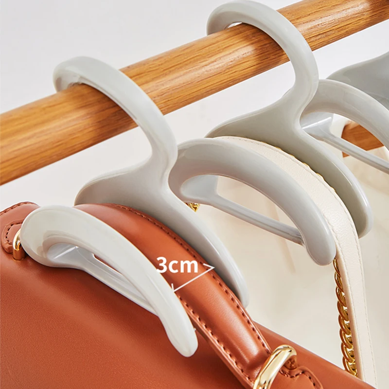 Purse Hanger for Closet Handbag Organizer Hooks for Hanging Bags Purses Silk scarves plastic Storage holder hat bag hanger hook