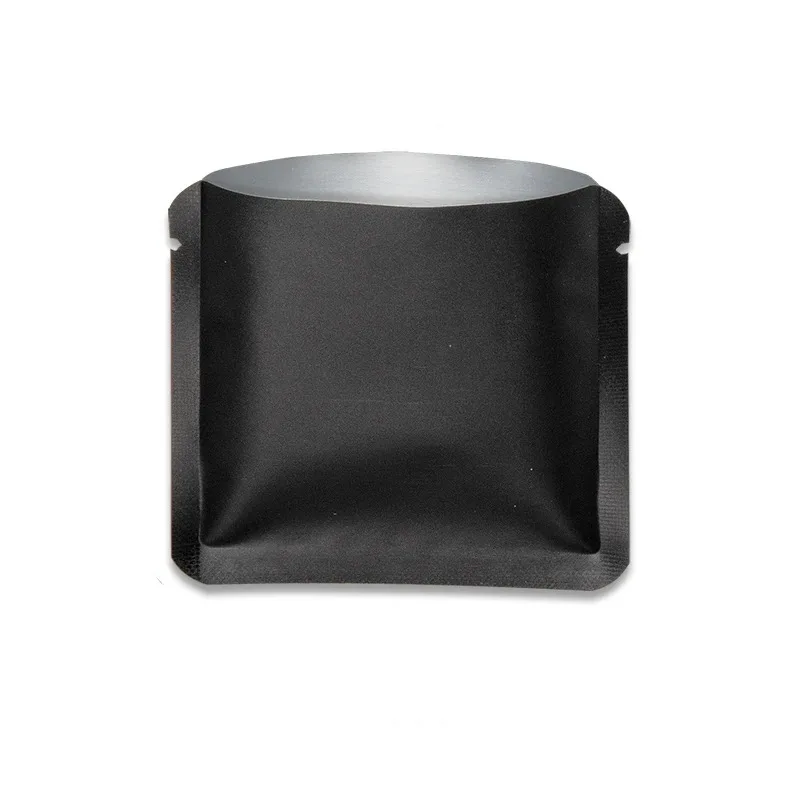 

100pcs Round Corner Small Heat Sealing Herbal Tea Candy Powder Storage Bag Flat Pouches Open Top Aluminum Foil Package Bags
