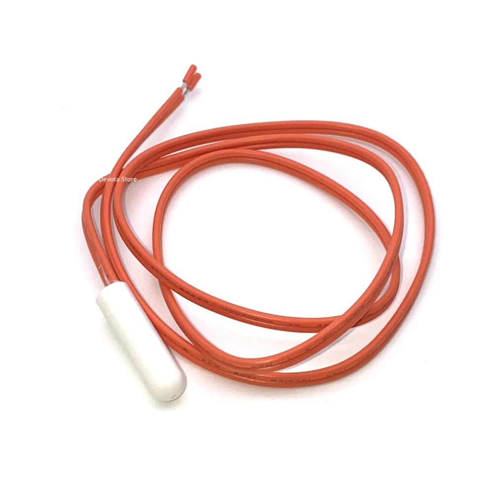 5K/10K Refrigerator Defrost Temperature Detector Sensor Probe 65CM Wire